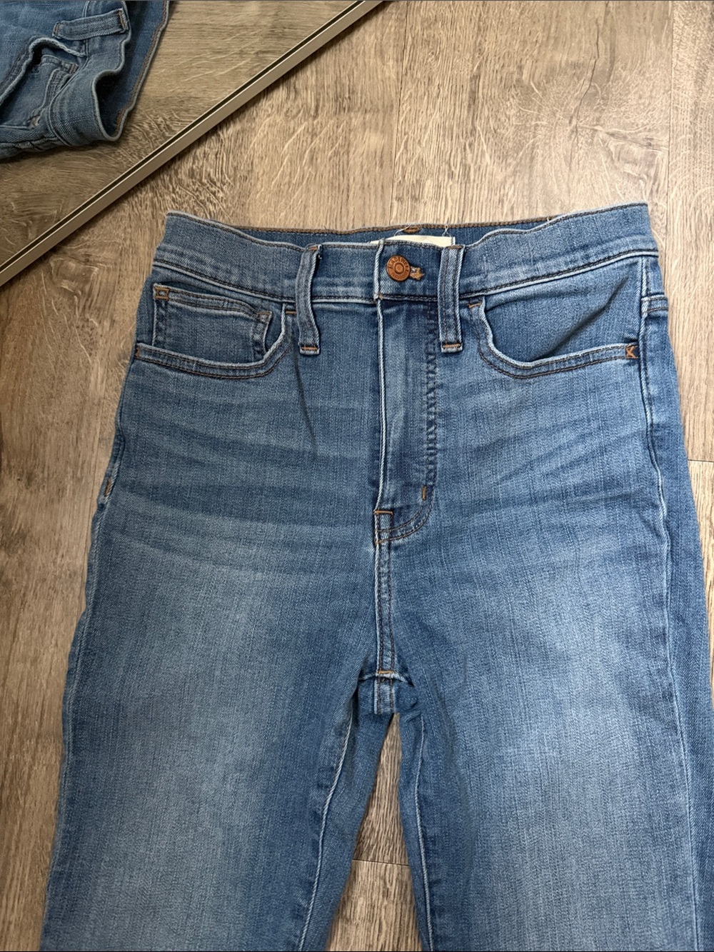 Madewell road tripper skinny flare Jeans - Picture 2 of 8